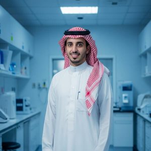 a young saudi man