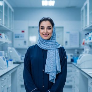a young saudi woman