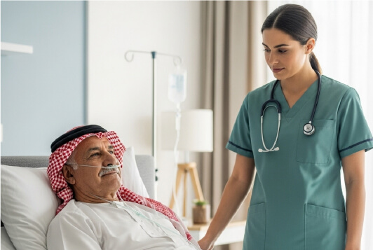 خدمات التغذية بالأنبوب